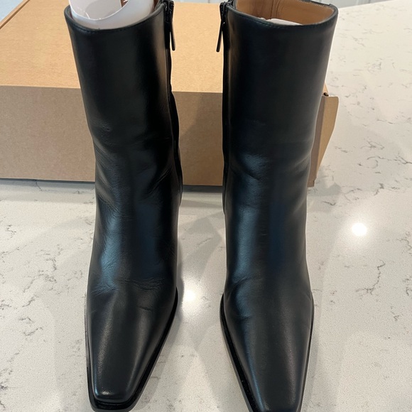 FLATTERED- Anita Black Boots. 9 - Picture 10 of 12